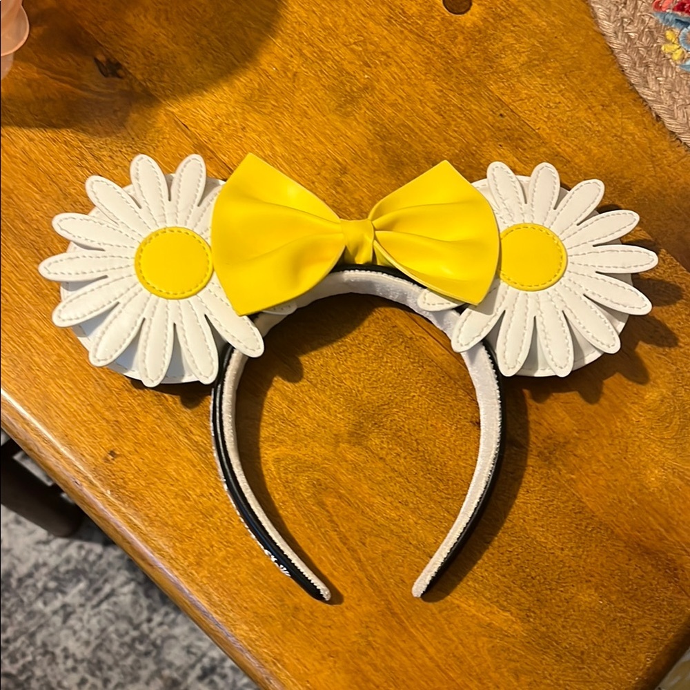 Disney Yellow and White Daisy Ear Headband